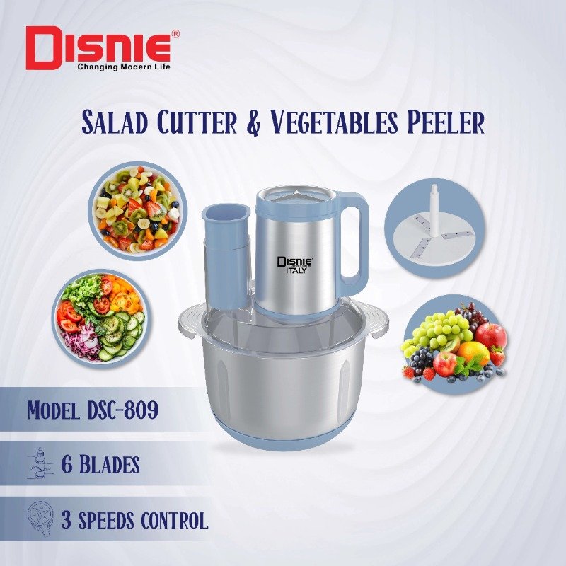 Disnie 6in1 DSC-809 Salad Cutter & Food Chopper