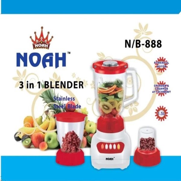 Noah 3 in 1 Blender ( Merun)