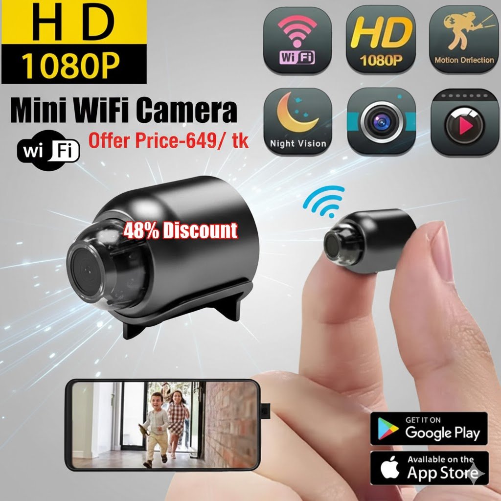 Mini Camera Full HD 1080p 4k(Authentic official )