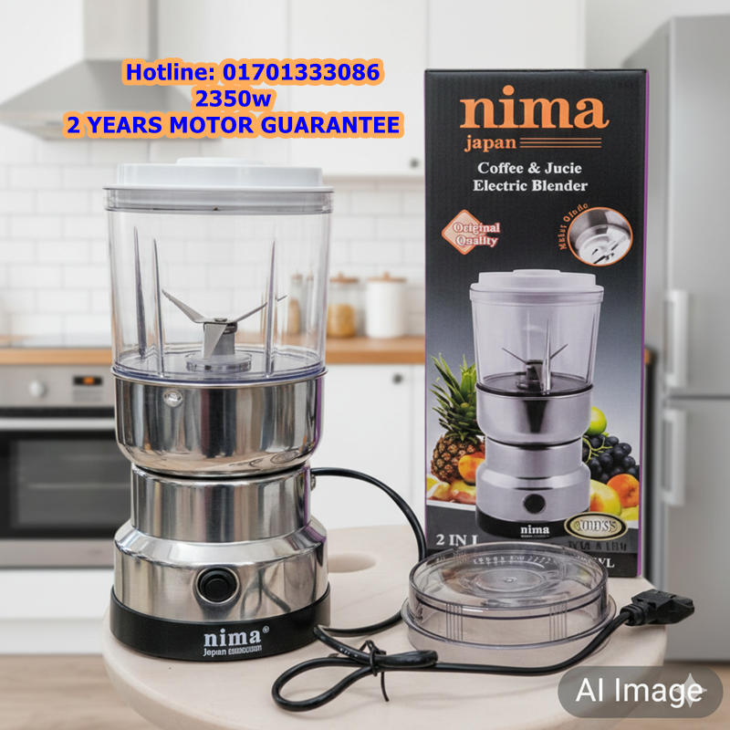 Nima 2-in-1 Grinder & Blender (2350 Watt)