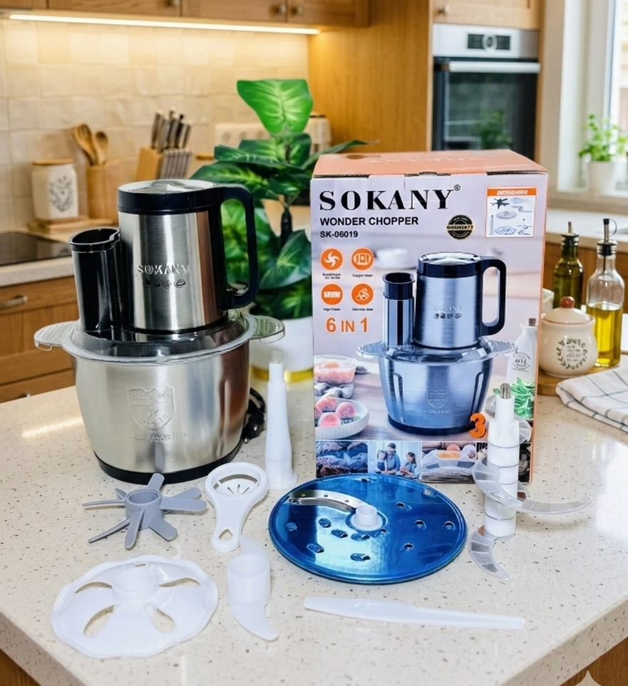 Sokany  6 in 1 Multi-Function Wonder Chopper